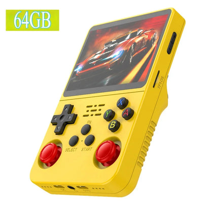 256G Open Source R36S Retro Game Console - 3.5" IPS Portable Linux ARKOS Handheld | Best Gaming Gift (64G/128G Options)