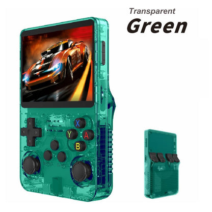 256G Open Source R36S Retro Game Console - 3.5" IPS Portable Linux ARKOS Handheld | Best Gaming Gift (64G/128G Options)