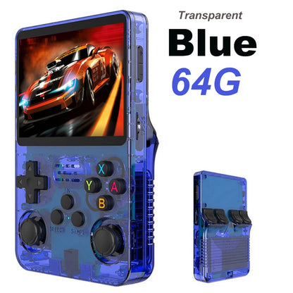 256G Open Source R36S Retro Game Console - 3.5" IPS Portable Linux ARKOS Handheld | Best Gaming Gift (64G/128G Options)