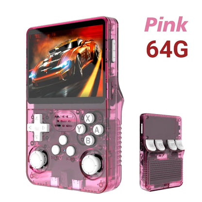 256G Open Source R36S Retro Game Console - 3.5" IPS Portable Linux ARKOS Handheld | Best Gaming Gift (64G/128G Options)