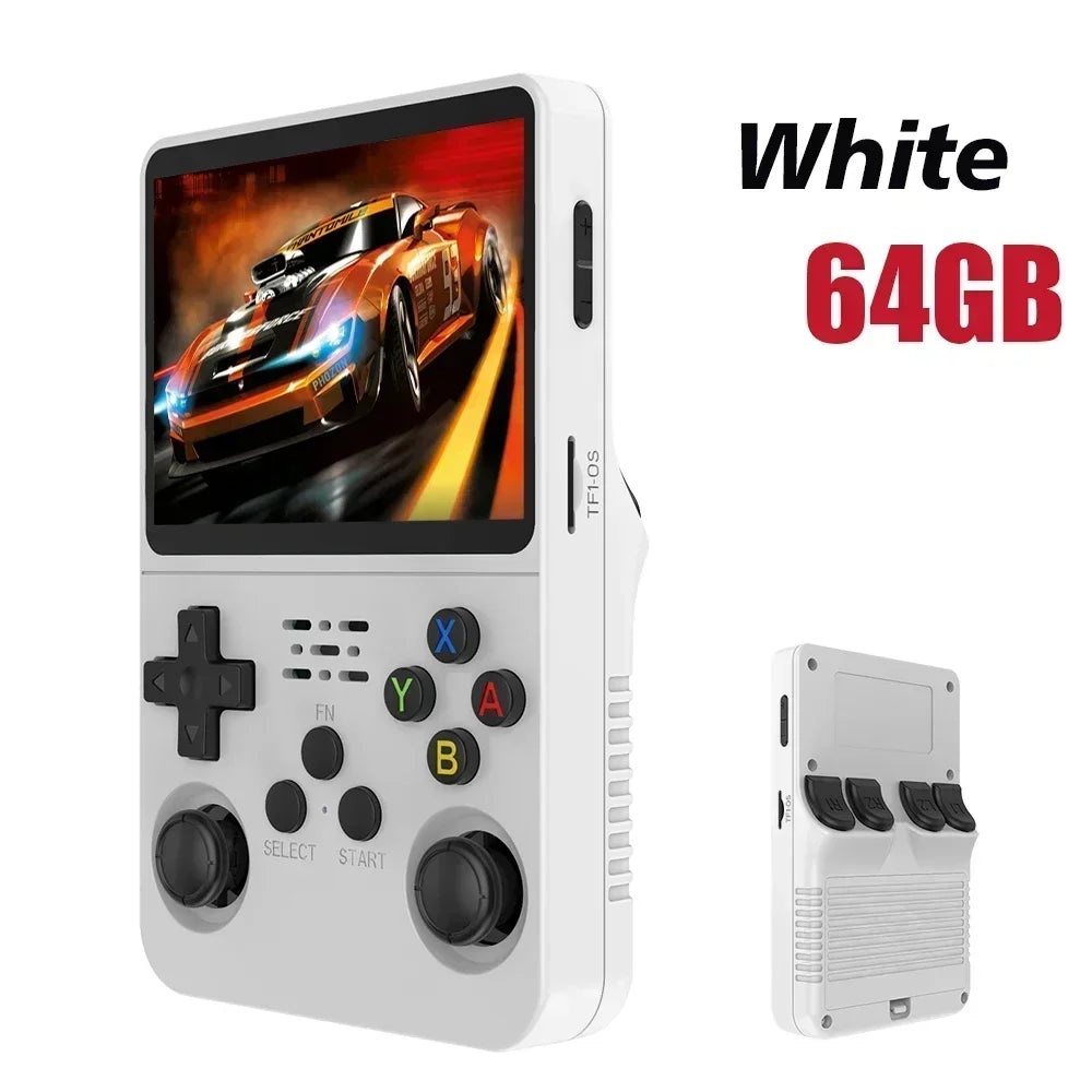 256G Open Source R36S Retro Game Console - 3.5" IPS Portable Linux ARKOS Handheld | Best Gaming Gift (64G/128G Options)